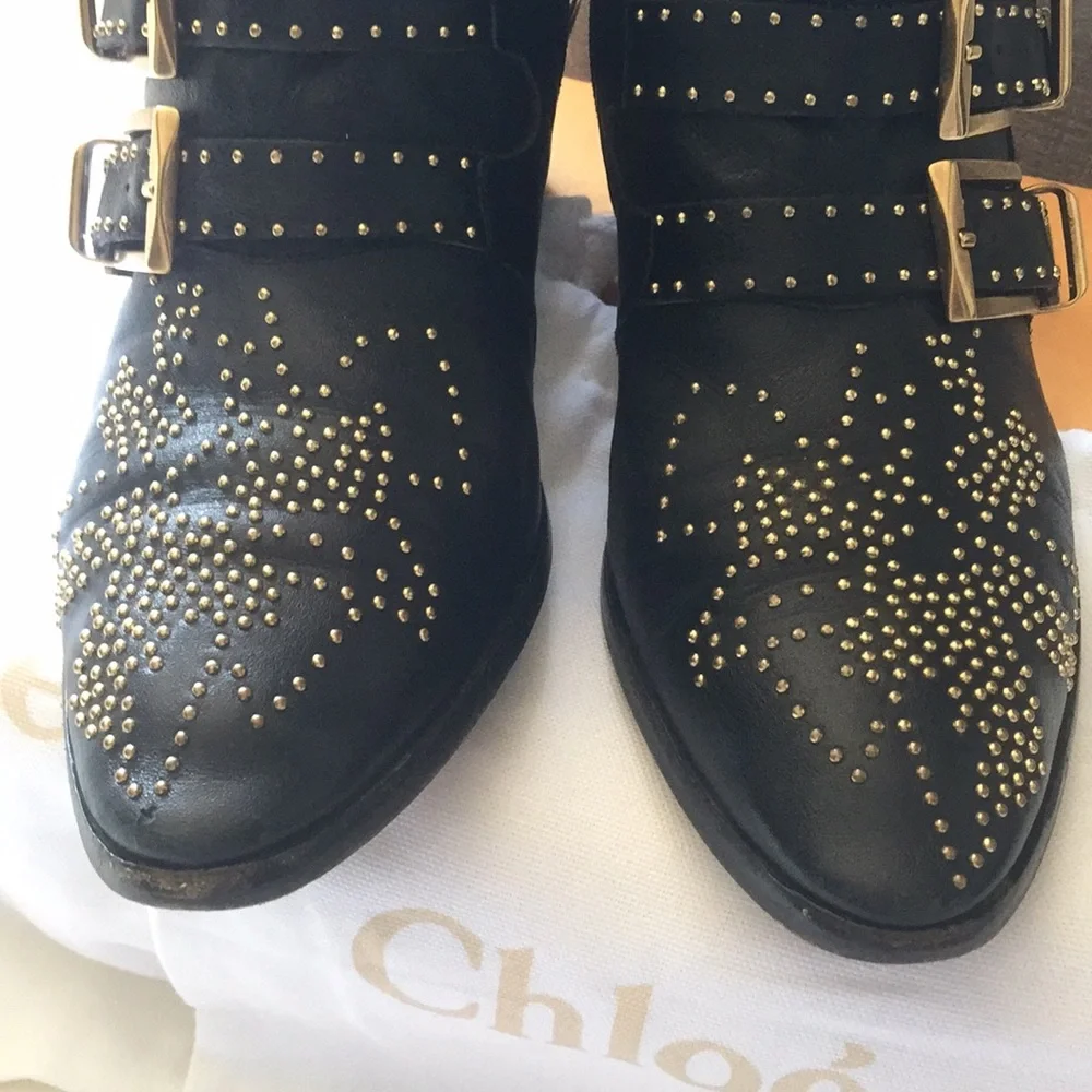 Chloé Suzanna Booties 🖤💥 - Picture 10 of 17